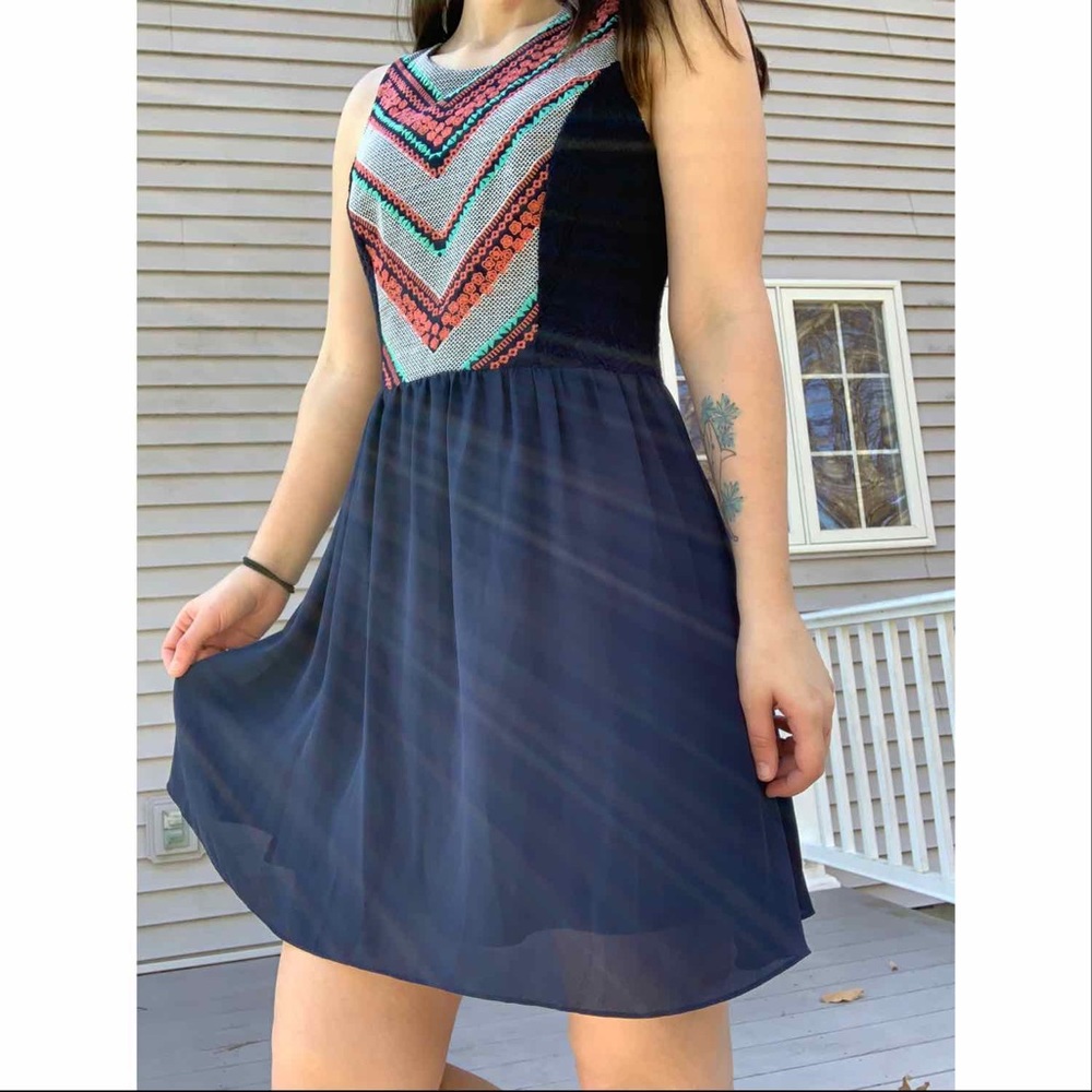 My Michelle | Navy blue dress